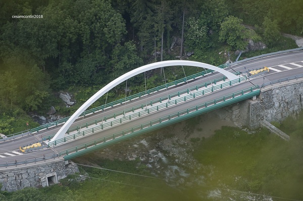 statale 36, aperto al traffico il nuovo ponte sul torrente avero