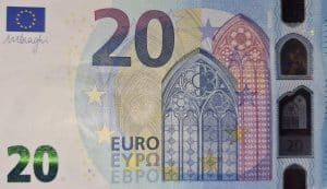banconote 20 euro rare