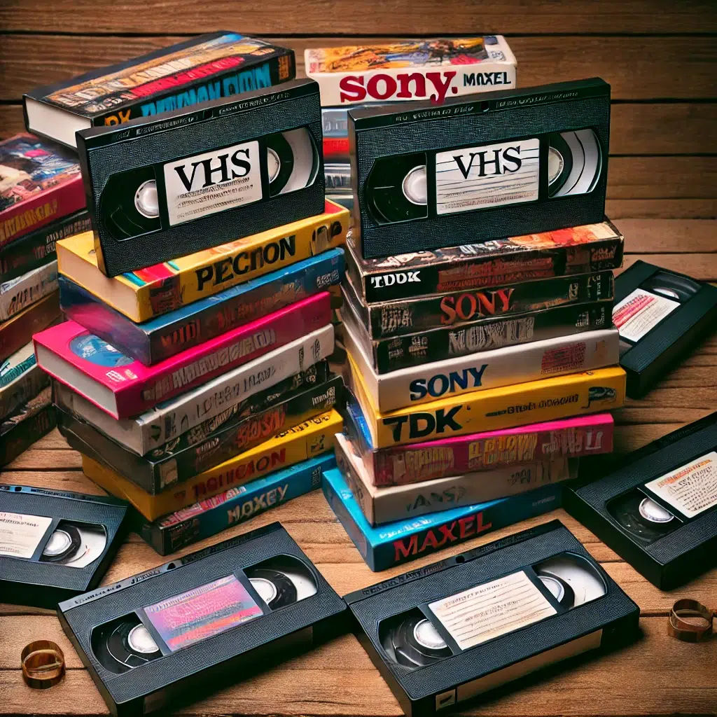 Raccolta differenziata videocassette