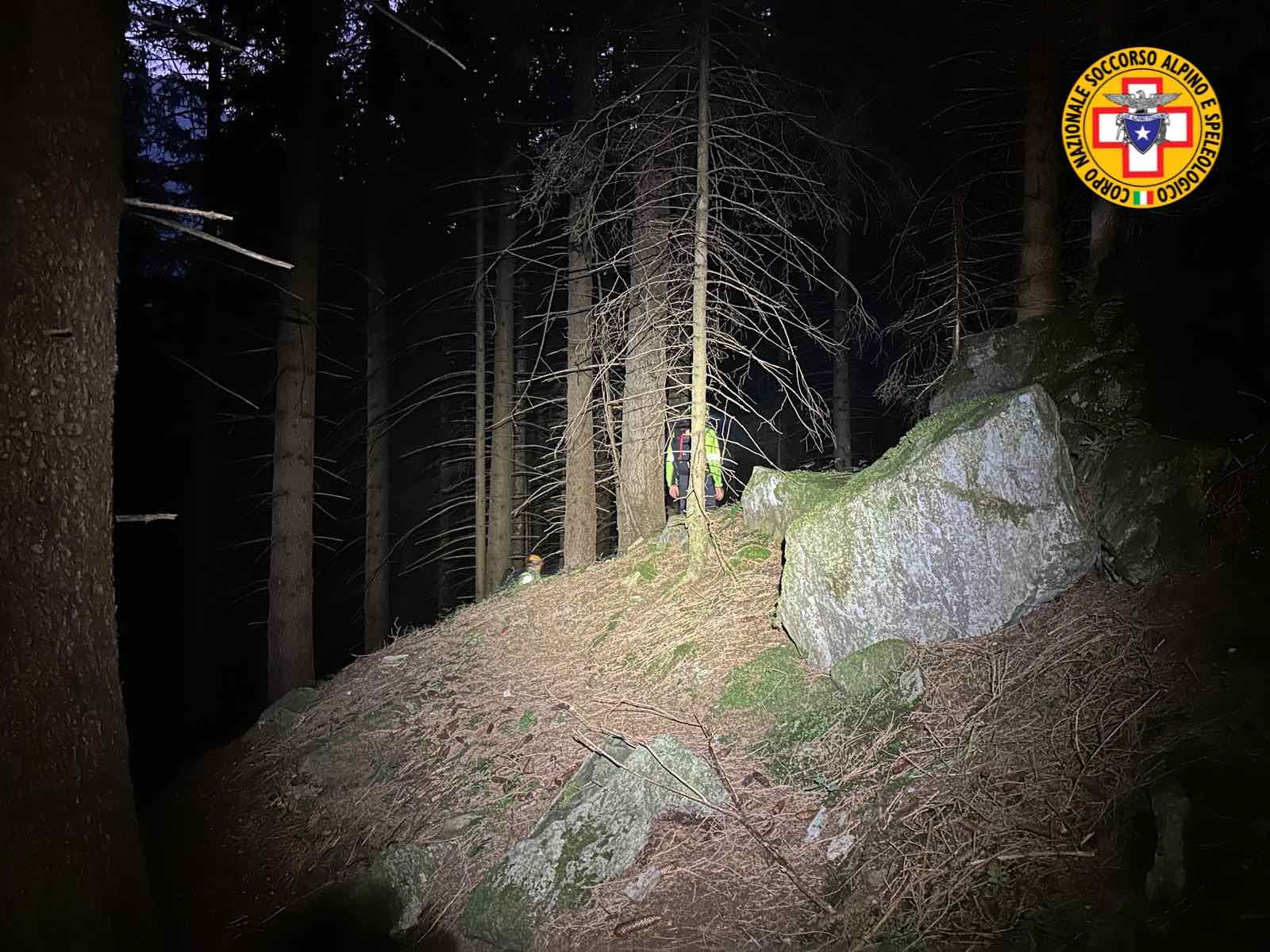 Mancato rientro di un cercatore di funghi
