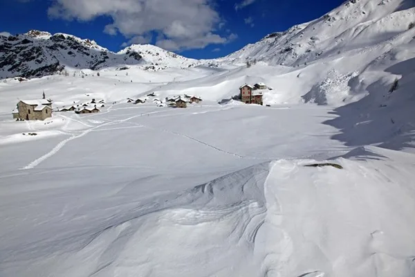 escursione all'alpe prabello con le ciaspole