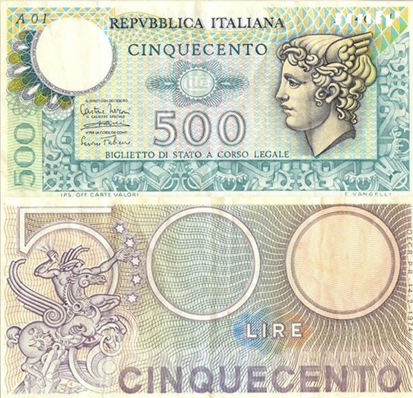 500 lire carta