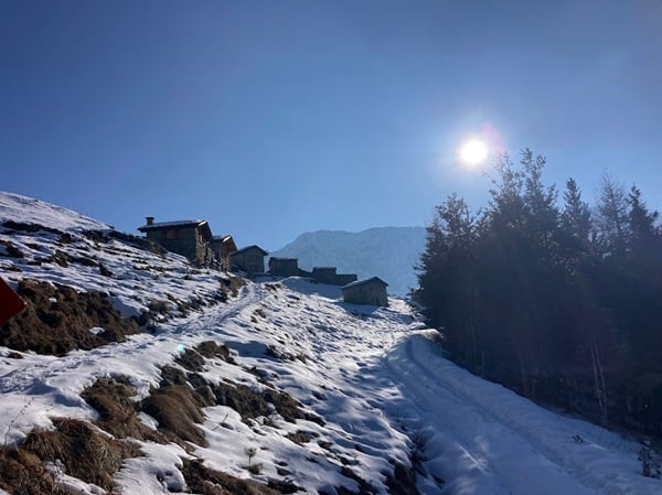 cima sassa escursione in valmalenco