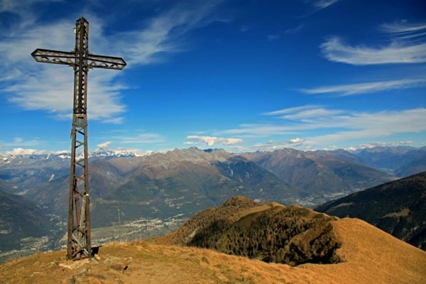 escursione alla croce del meriggio