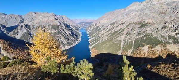 livigno, escursione al monte crapene e al crap de la paré