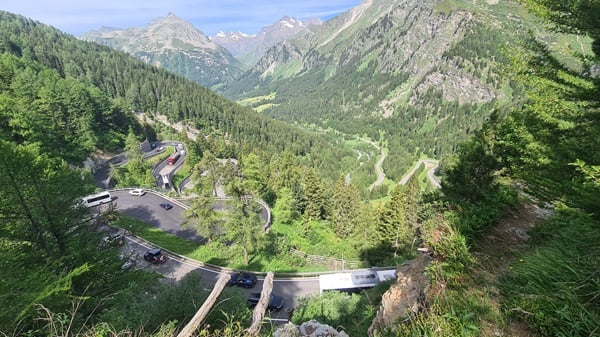 lavori passo maloja