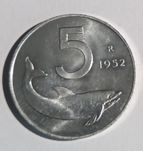 le monete da 5 lire da 2mila euro di valore