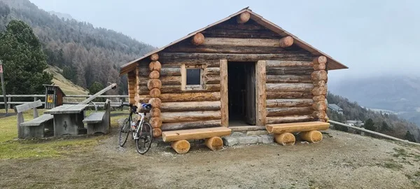 la capanna di heidi, dove venne girato il film nel 1978