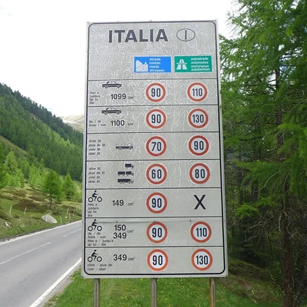 svizzeri multati in italia