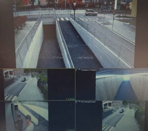 sondrio, attiva la videosorveglianza nel sottopasso di via stelvio