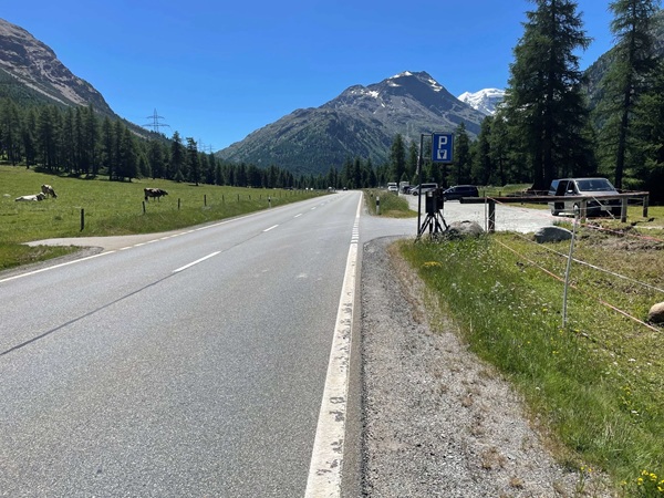 a 150 km h sul bernina motociclista italiano bloccato e denunciato