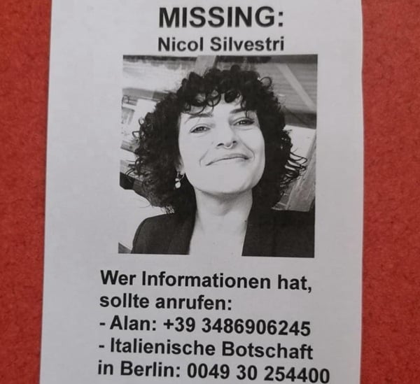 angoscia a livigno per la scomparsa di nicol silvestri
