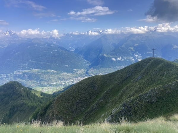escursione al pizzo meriggio