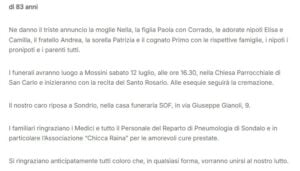 necrologi valtellina