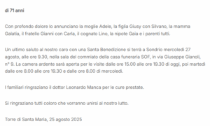 necrologi valtellina