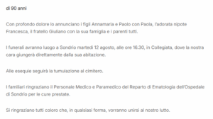 necrologi valtellina