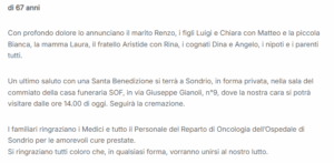 necrologi valtellina