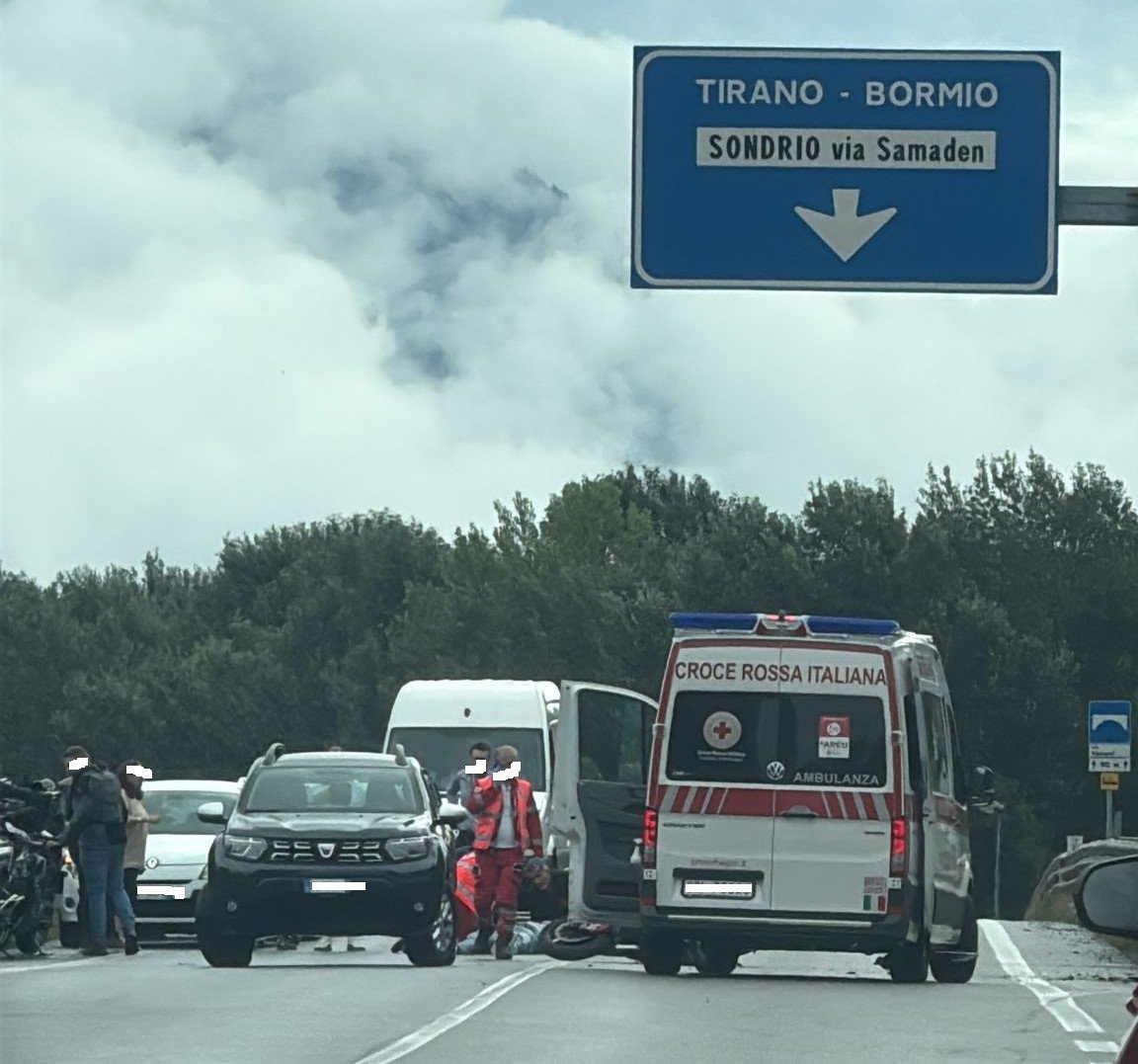 Coda per incidente in tangenziale