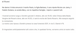 necrologi valtellina