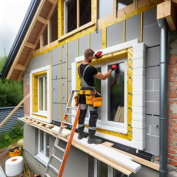 Con il cappotto termico la casa respira