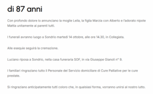 necrologi valtellina