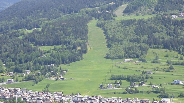 alberto tomba a bormio per il sorteggio dei pettorali