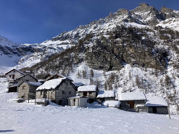 alpe lendine con le ciaspole