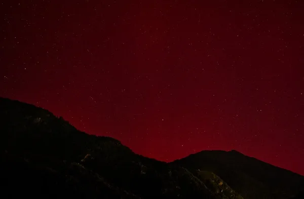 aurora boreale villa di tirano