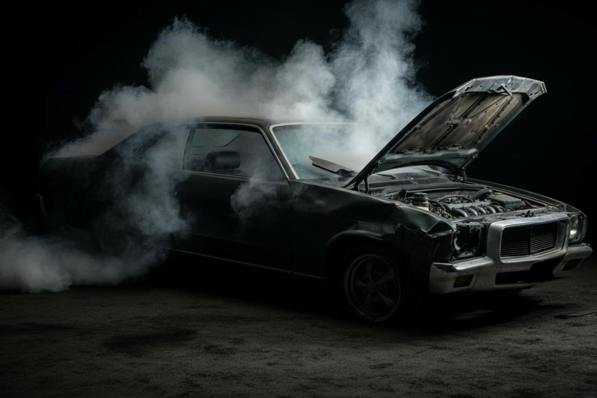 Fumo bianco auto|Fumo bianco dal motore dell'auto