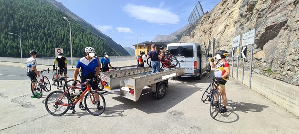 bike shuttle tunnel livigno
