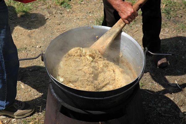 chi ha inventato la polenta taragna