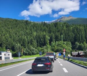 coda sulla statale 38