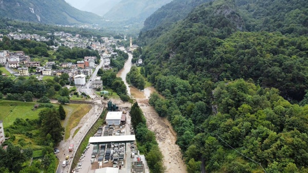 colata di fango a chiavenna san carlo