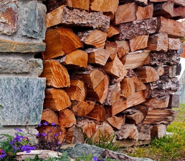 come eliminare la cenere spenta della legna