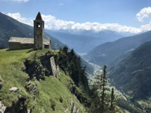 da tirano a san romerio in bici