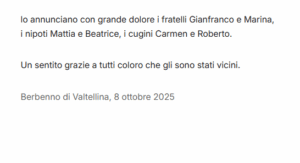 necrologi valtellina