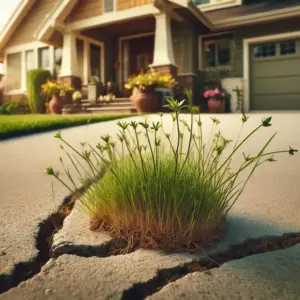 eliminare erbacce giardino