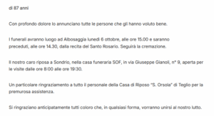 necrologi valtellina