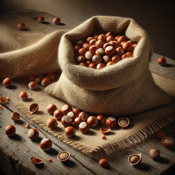 i gusci di nocciola per stufa a pellet