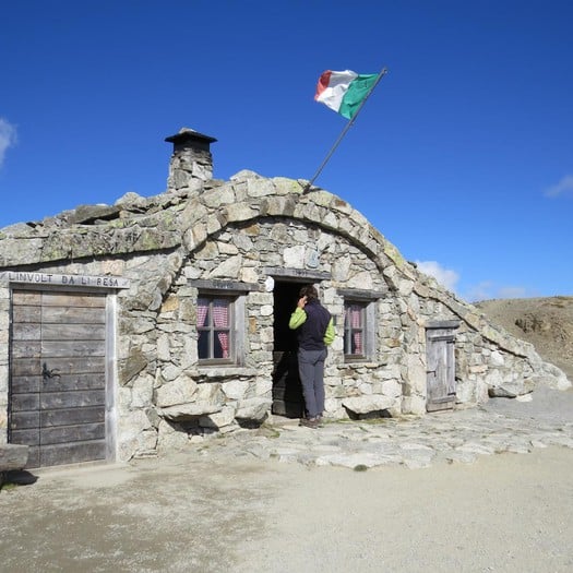 il bivacco involt da li resa a livigno