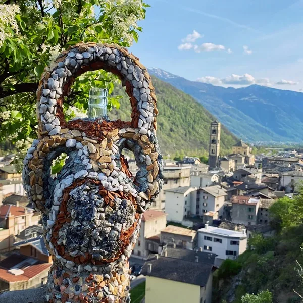 il castello incantato del gaudì di grosio