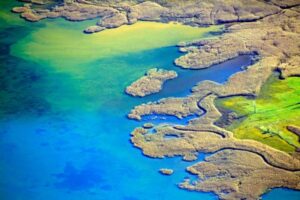 la riserva naturale pian di spagna lago di mezzola