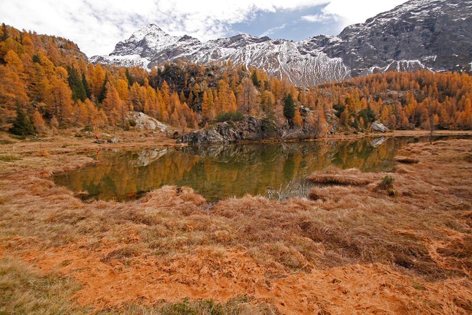 la sensazione di pace montana che regala il lago del mufulè