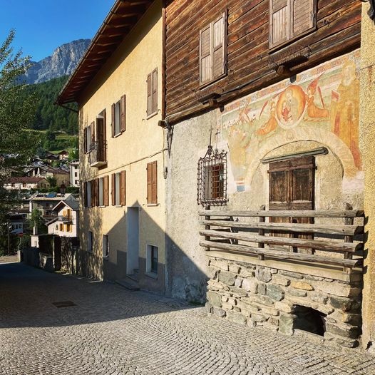 l'affresco di casa magatelli a bormio