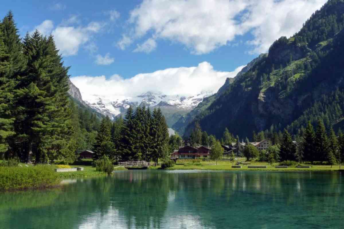 Lago alpino|Lago nero