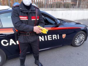l'impiego della pistola taser in valtellina