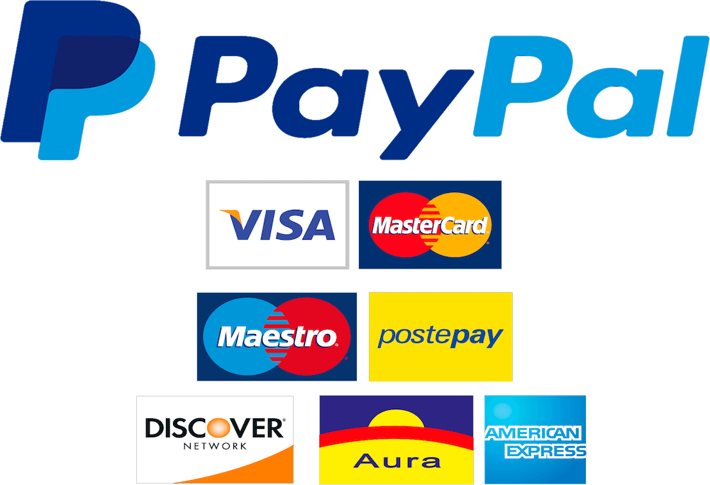 PayPal carte di credito postepay visa mastercard Circuito Maestro American Express