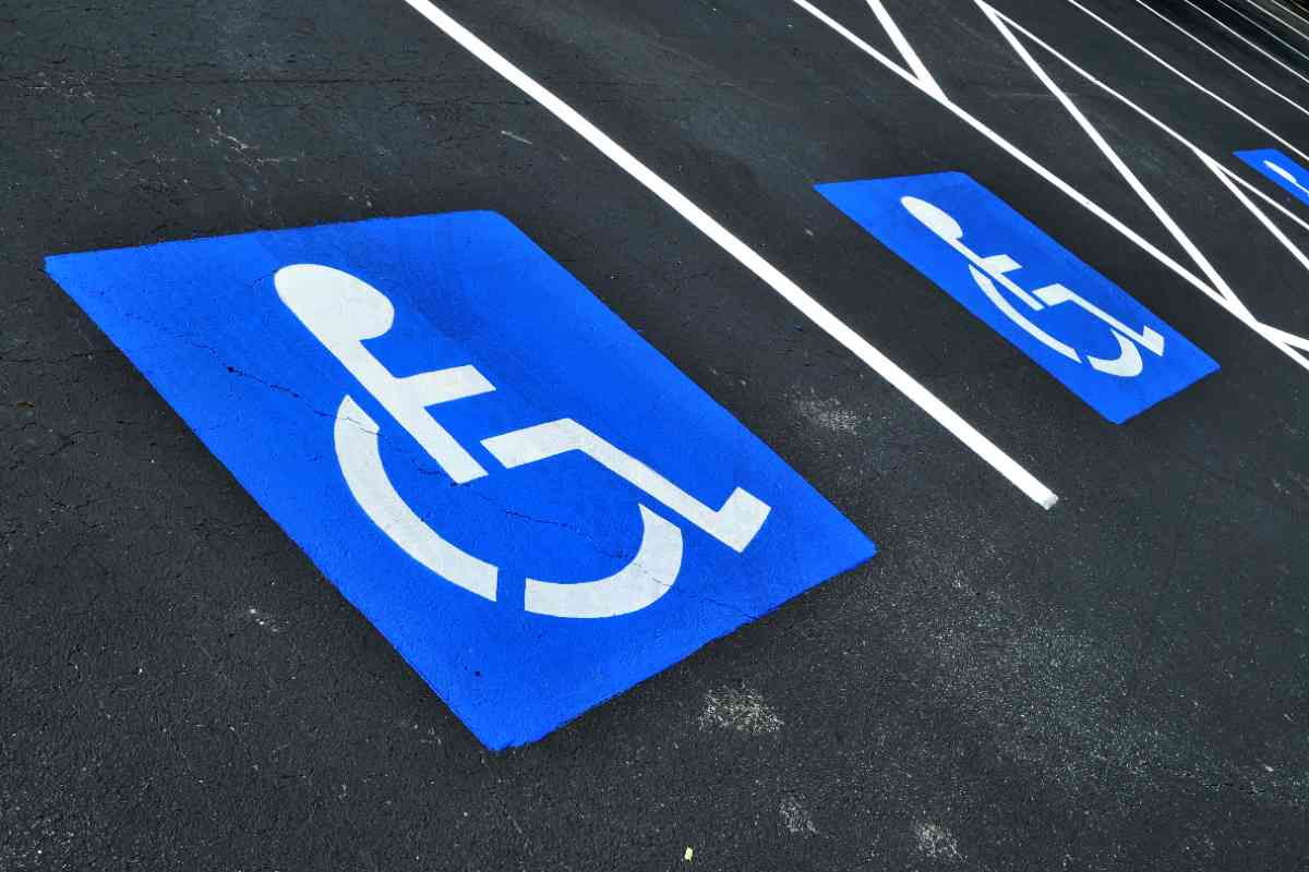 Parcheggio disabili|Legge 104