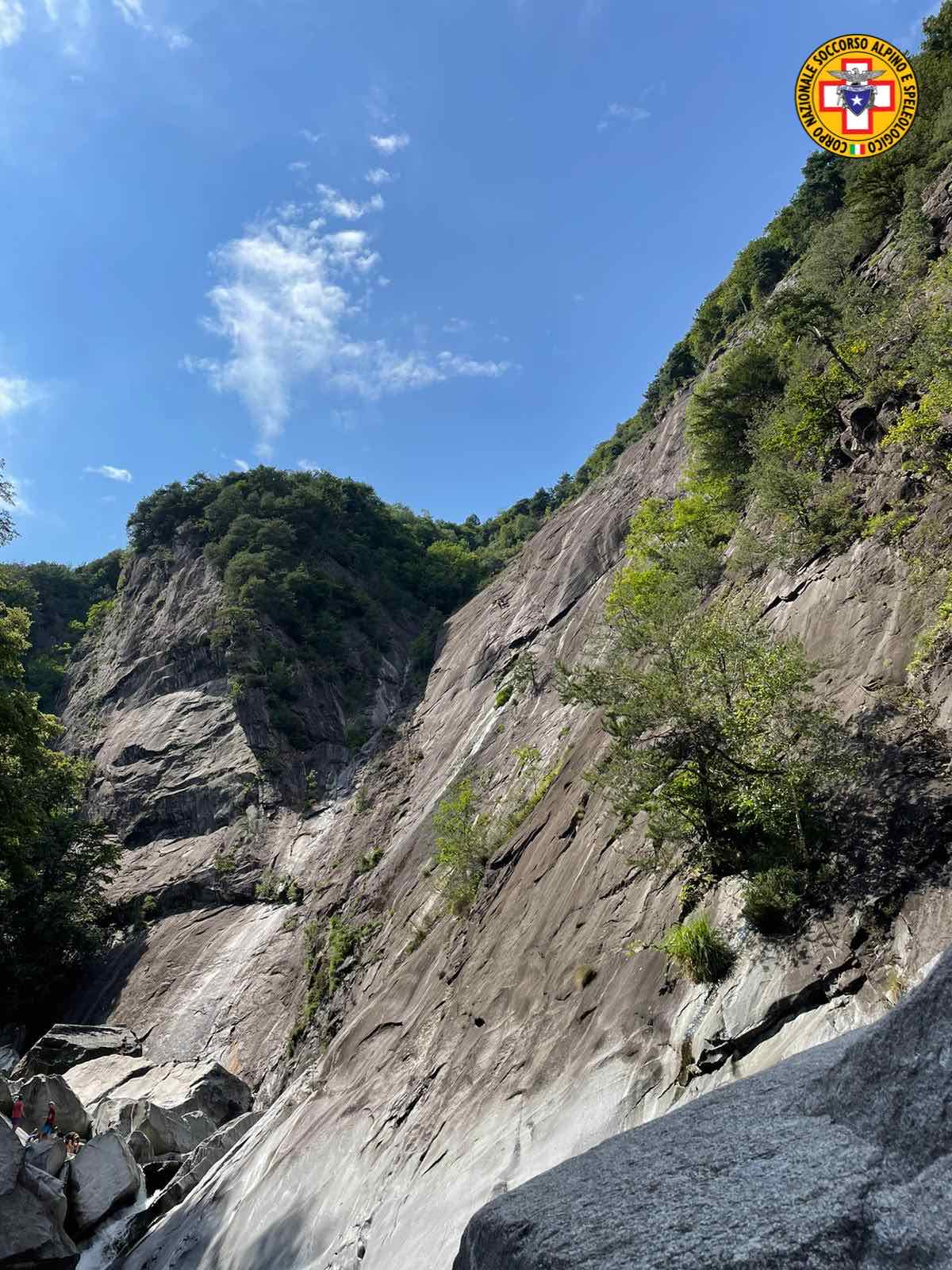 nuovo infortunio e recupero del Soccorso Alpino