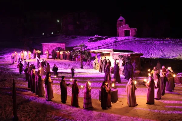 presepe vivente lanzada